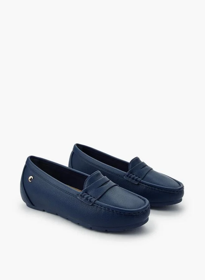 لو كونفورت نسائي موكاسين بنقوش